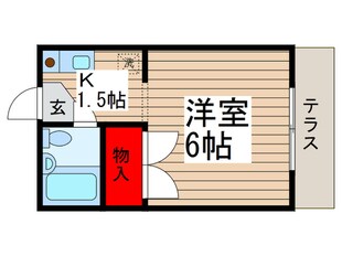 クレエ三山の物件間取画像